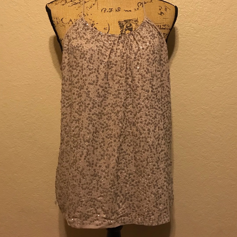 Sequin ELLE tank top blouse